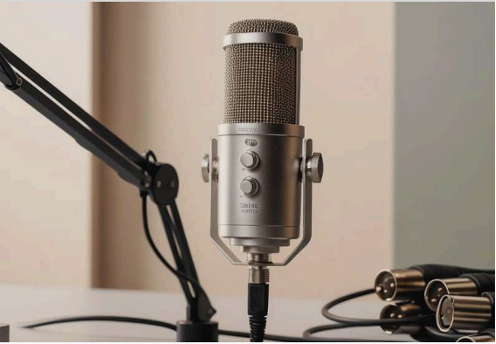 Podcast mikrofon